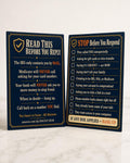 Senior Scam Alert Checklist Card - STOP Before You Respond - Phone Scam  Protection Reference Card for Seniors